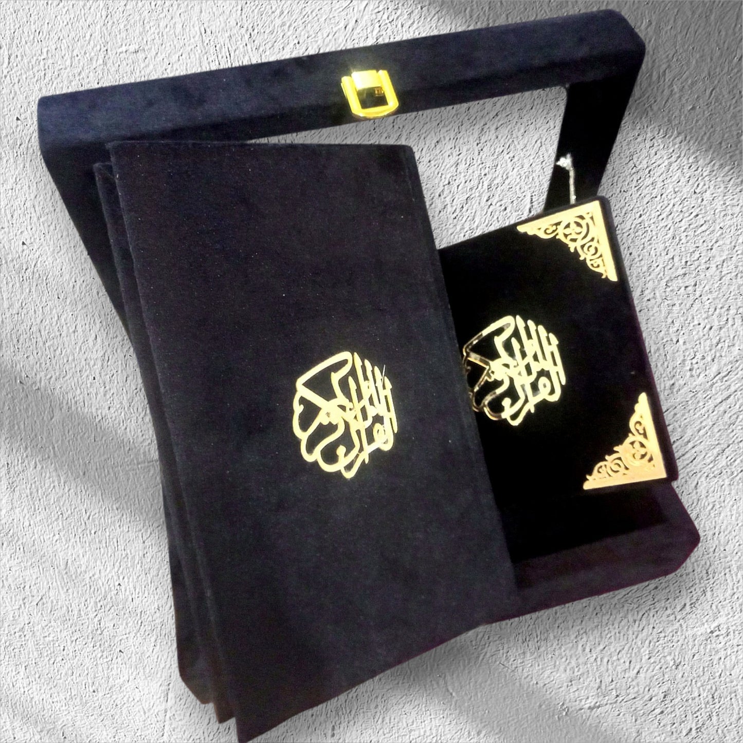 Holy Quran Wedding Gift Set-Black